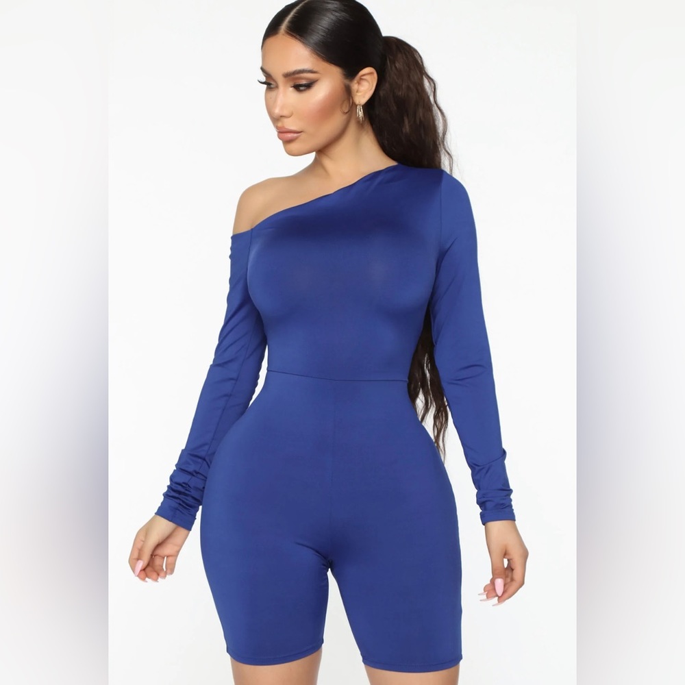Fashion Nova Off Shoulder Romper